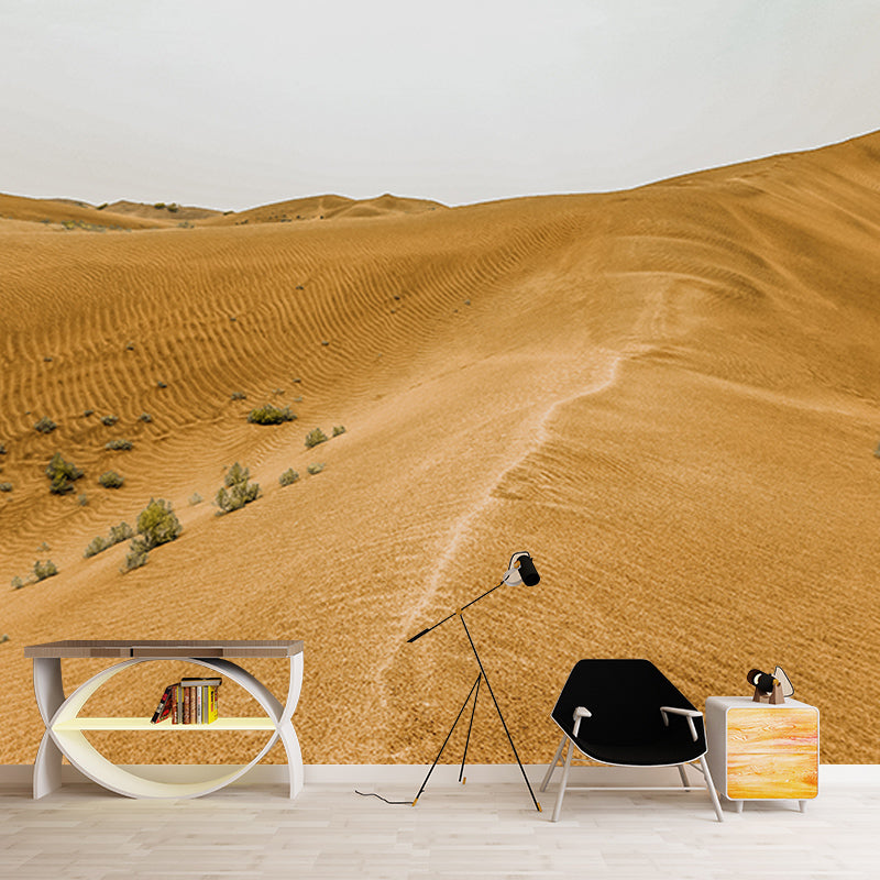 Simple Desert Mural Wallpaper Modernism Wall Art for Home, Made to Measure