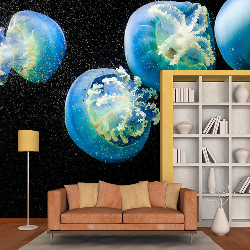 Rich Marine Life Wall Mural Decal for Sitting Room Bedroom, Made to Measure