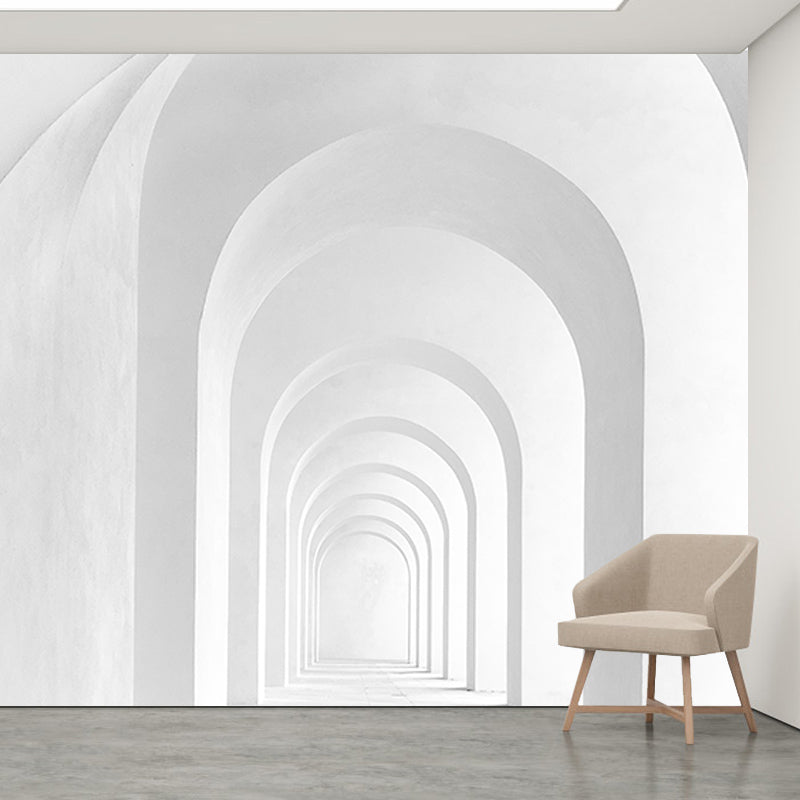 Space Extension Wall Covering Stain Resistant Wall Mural Decal for Living Room