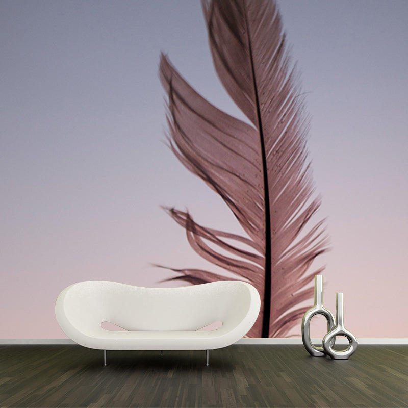 Beautiful Plumage Wall Decor for Bedroom Living Room,Custom Size Available