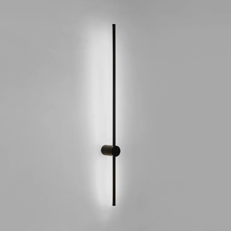 Linear Shape Metal Wall Light Modern Style 2-Lights Wall Mount Light Fixture