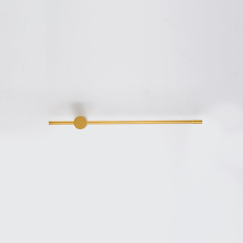 Linear Shape Metal Wall Light Modern 2-Lights Wall Mount Light Fixture