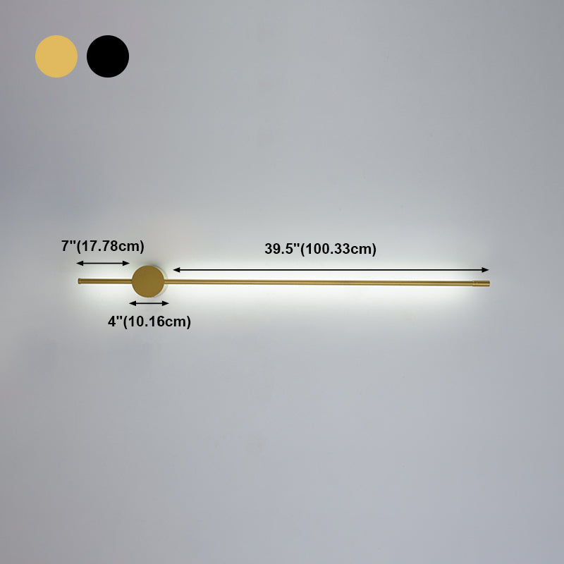 Lineare Form Metallwand Licht moderne 2 Leichter Wandhalterung Leuchte
