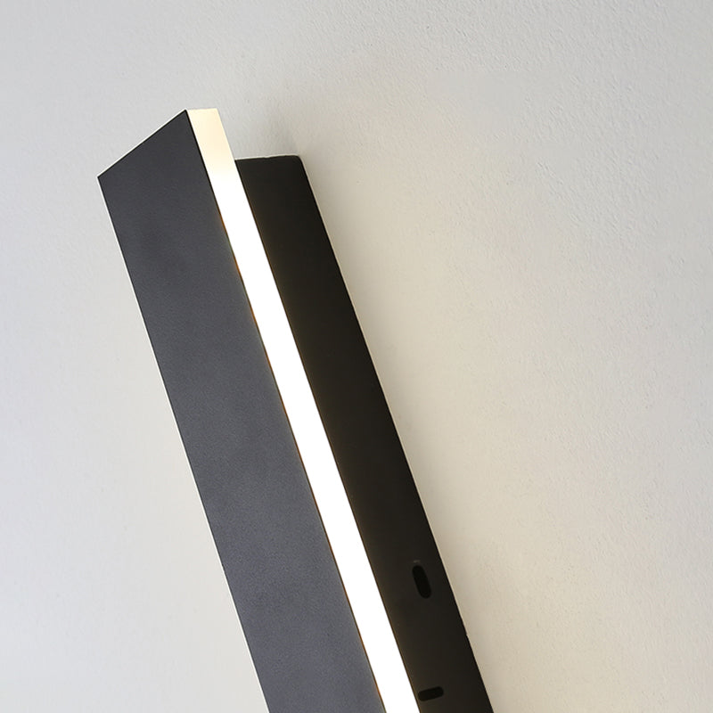 Forma lineal Luz de pared de metal Estilo moderno 1 Luz de luz de pared de luz