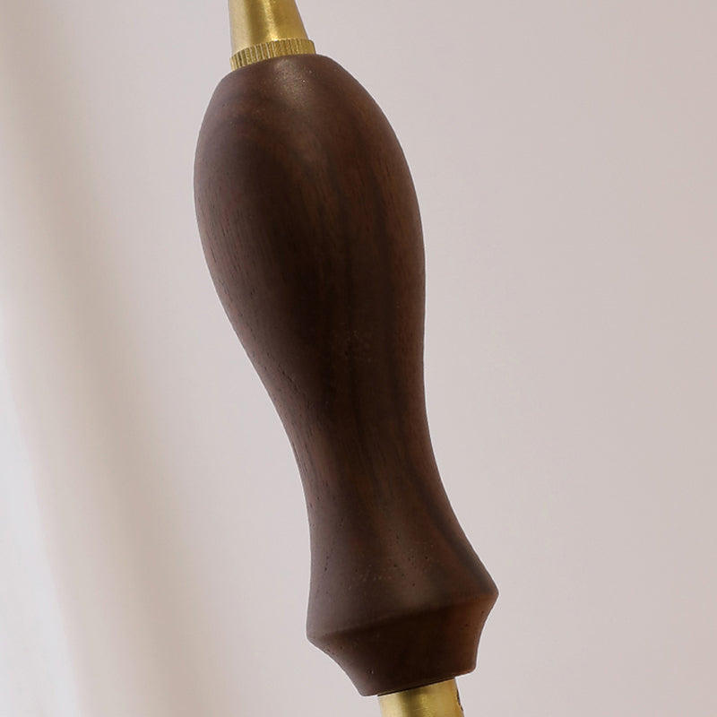 Leather Bowl Shape Hanging Lights Modern Style 1 Head Hanging Mount Fixture with Crystal