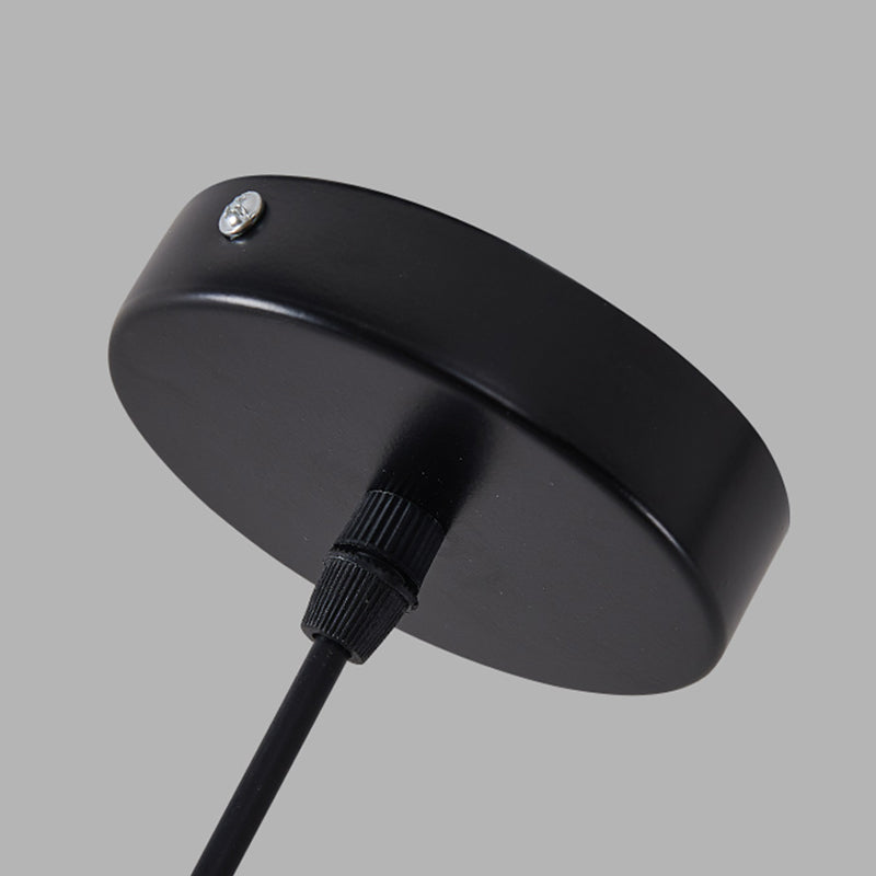 Crystal Drum Shape Hanging Lights Modern Style 1-Light Hanging Fixture for Living Room