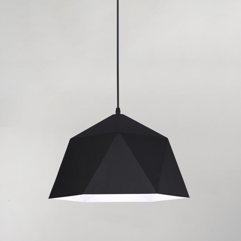 Bowl Shape Hanging Lighting Modern Style Metal 1 Light Pendant Lamp for Clothing Store