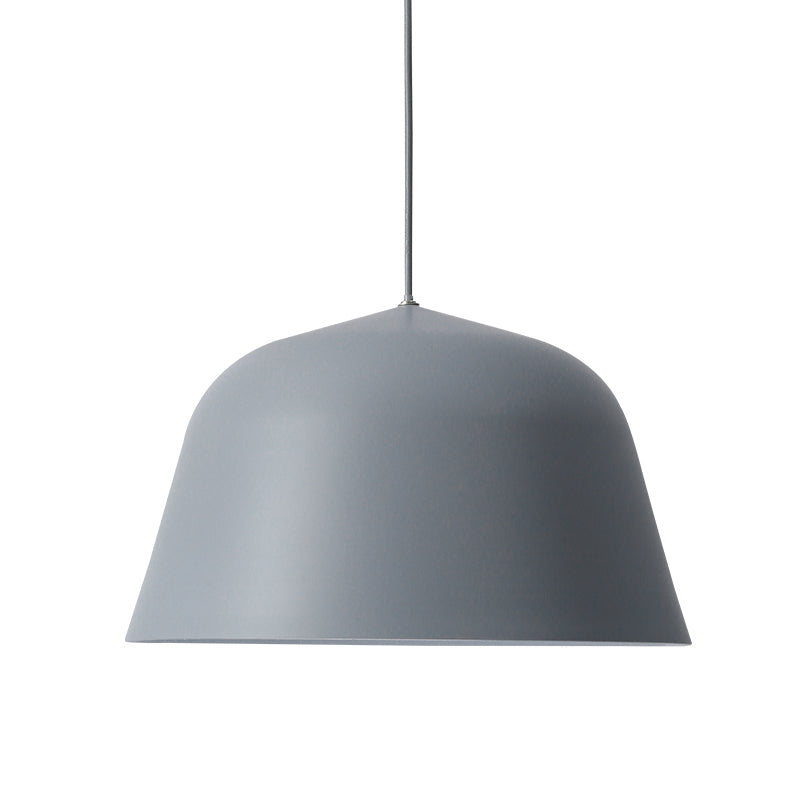 Metal Bowl Shape Hanging Lights Modern Style 1-Light Hanging Fixture for Dining Room