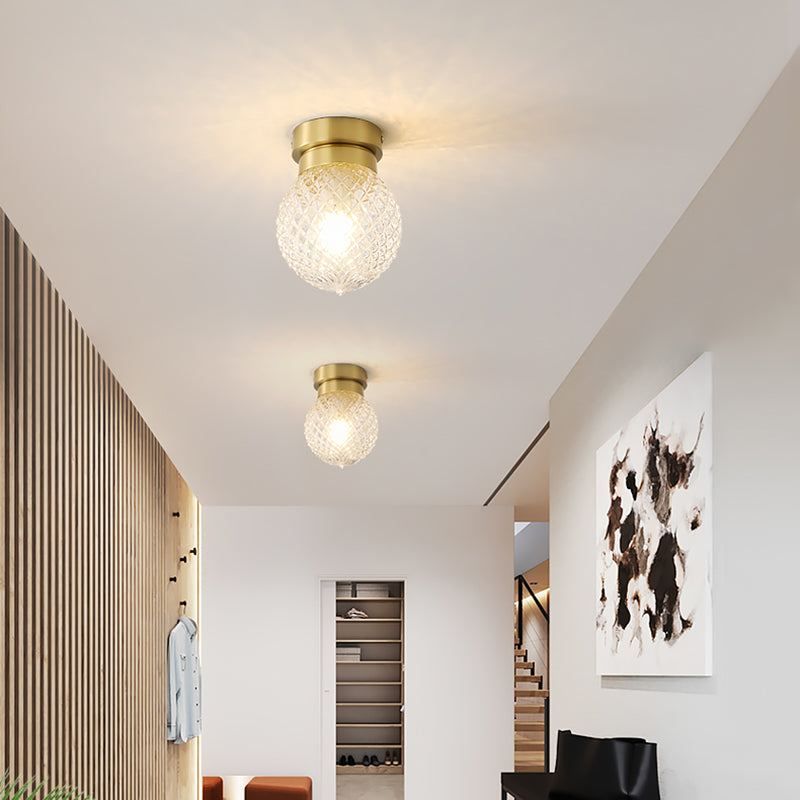 Luci a soffitto a testa singola Semplicità Illuminazione a soffitto da incasso