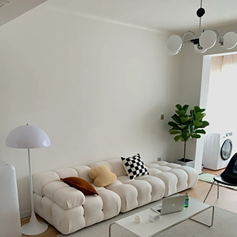 Lampadario a forma di globo lampadina multipulla nordica con vetro per camera da letto