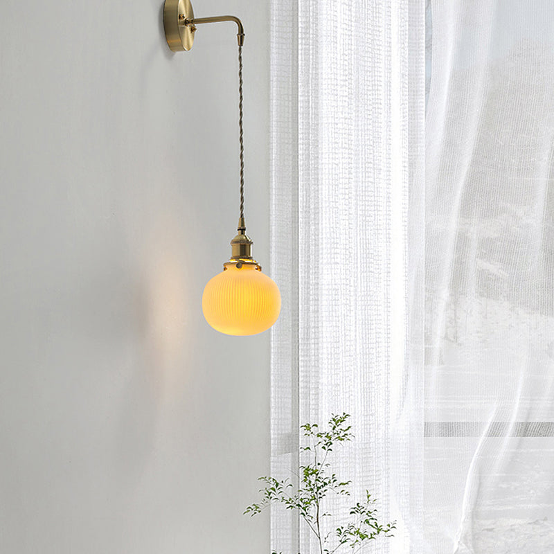 Modern de pared de cerámica Metal 1 1 de luz Medida de pared para sala de estar para sala de estar