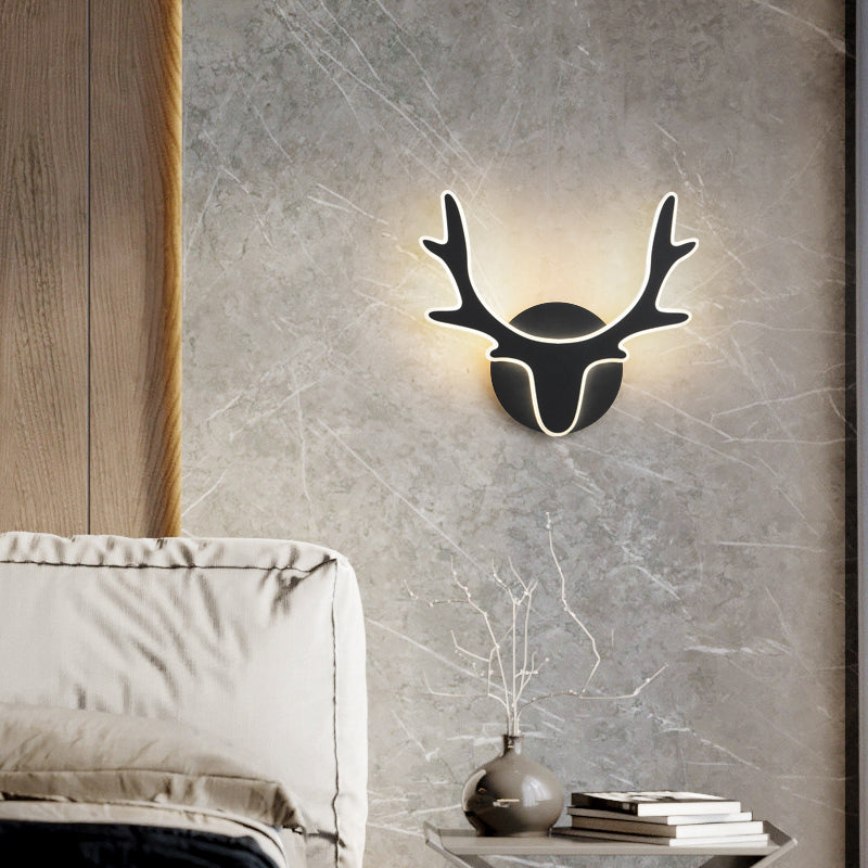 Zeitgenössische minimalistische Wandlampe Metall Innenleuchten für Flur Veranda