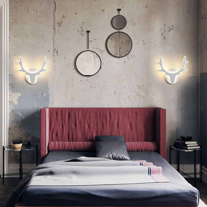 Zeitgenössische minimalistische Wandlampe Metall Innenleuchten für Flur Veranda