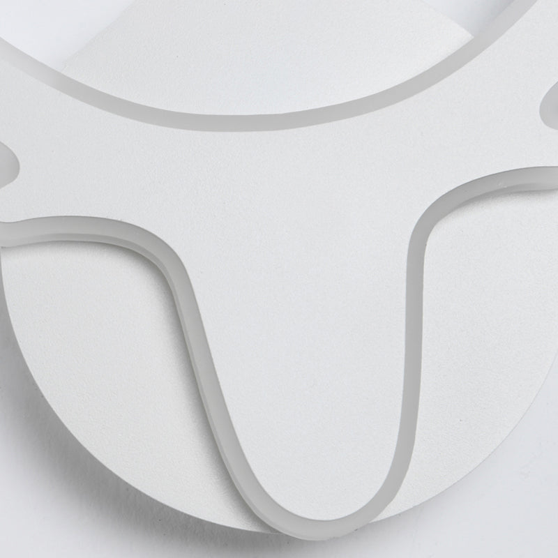 Zeitgenössische minimalistische Wandlampe Metall Innenleuchten für Flur Veranda