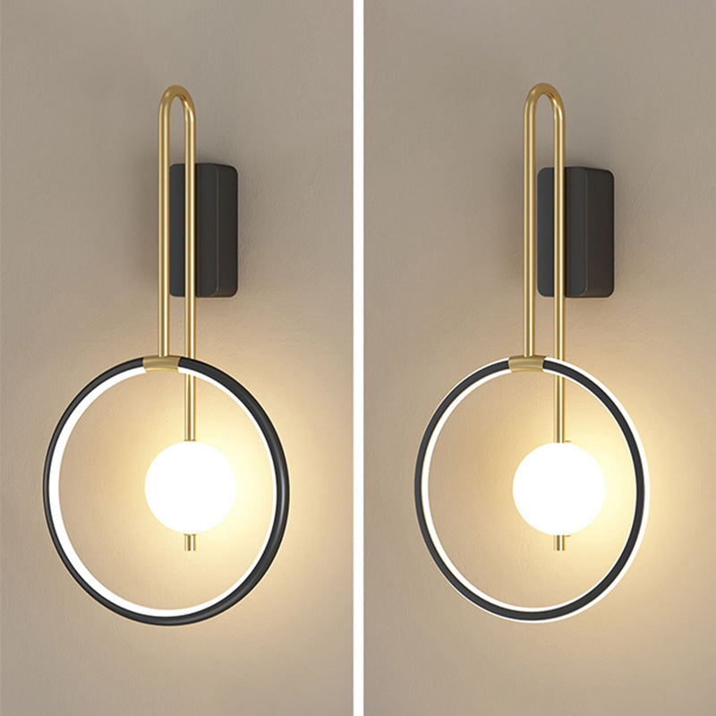 Zeitgenössische Haushaltslesewandlampen Metallleuchten für Schlafzimmer Wohnzimmer