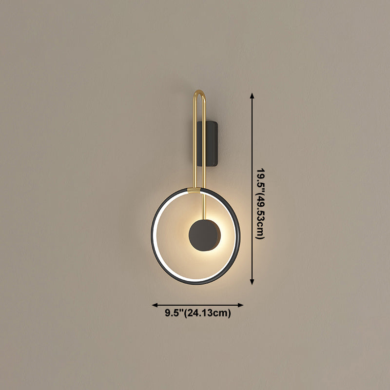 Zeitgenössische Haushaltslesewandlampen Metallleuchten für Schlafzimmer Wohnzimmer