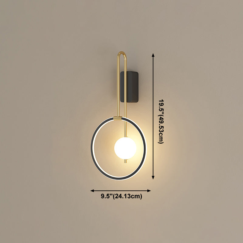 Zeitgenössische Haushaltslesewandlampen Metallleuchten für Schlafzimmer Wohnzimmer