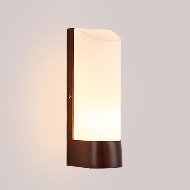 Lumières murales en bois de style moderne Lumières murales créatives pour le salon de la chambre à coucher de l'hôtel