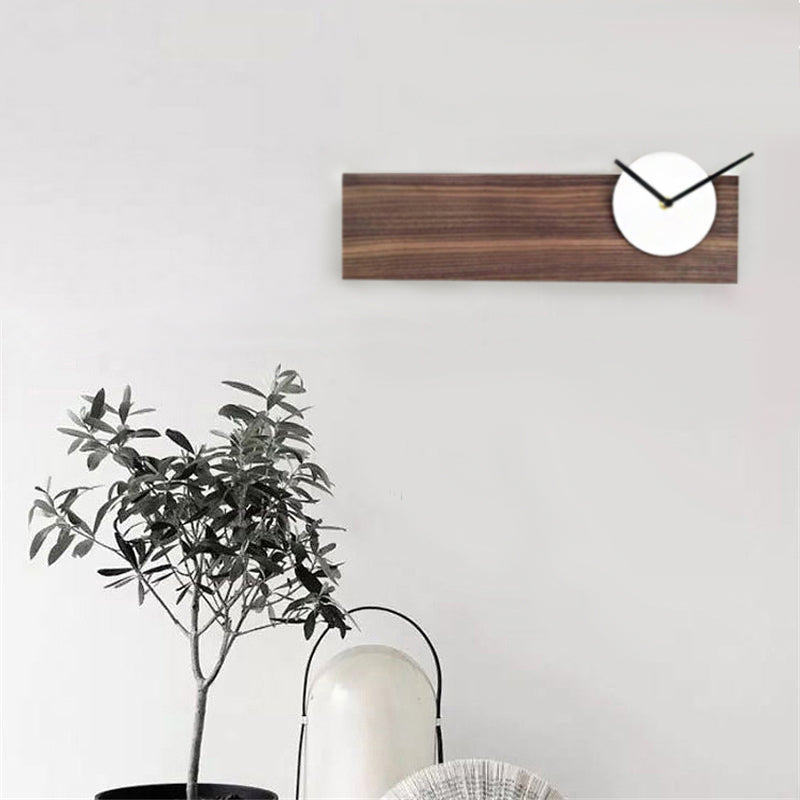 Lampe murale en bois de style contemporain Simplicité Géométrique Simplicité Murne Lumière pour la chambre