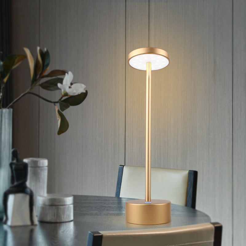 Aluminium tafellamp Moderne stijl Single licht LED -tafellicht voor slaapkamer