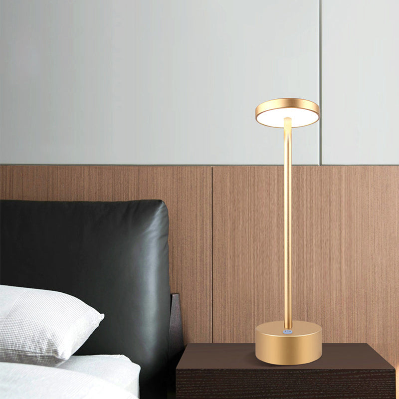 Aluminium tafellamp Moderne stijl Single licht LED -tafellicht voor slaapkamer