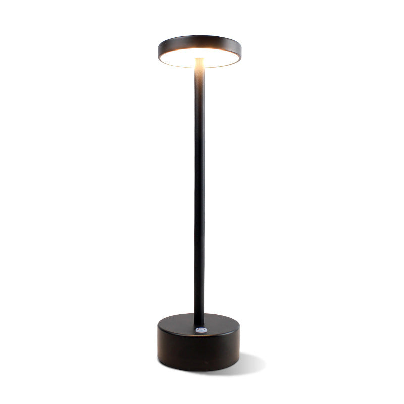 Lampada da tavolo in alluminio Stile moderno Luce a led singola a led per camera da letto