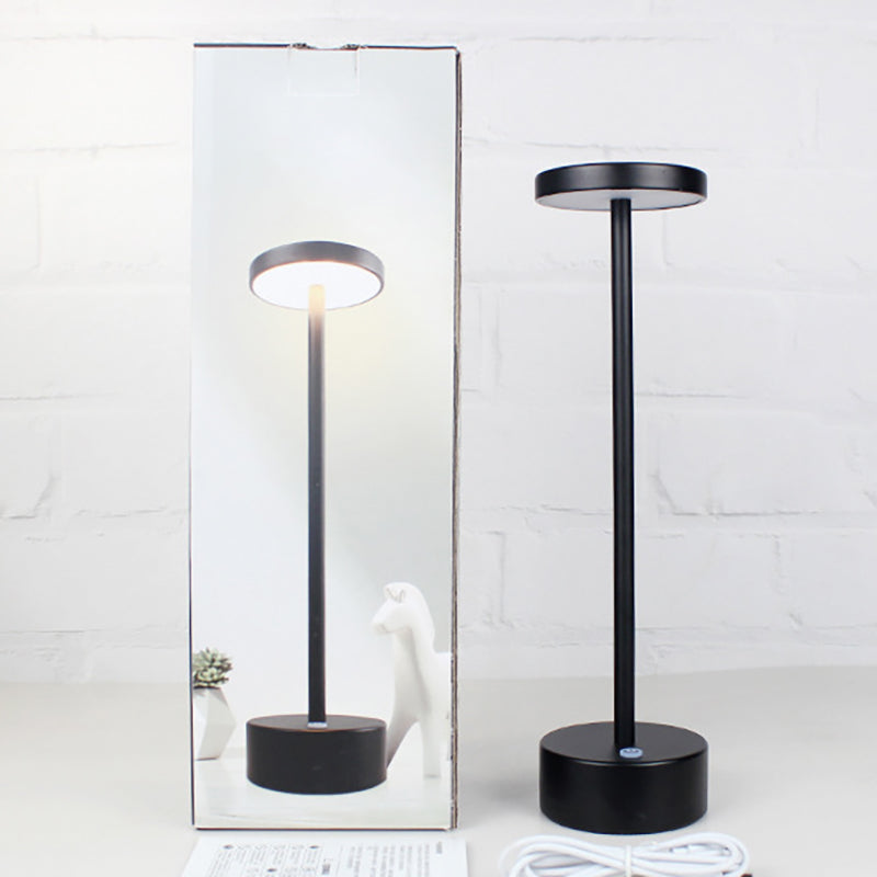 Aluminium tafellamp Moderne stijl Single licht LED -tafellicht voor slaapkamer