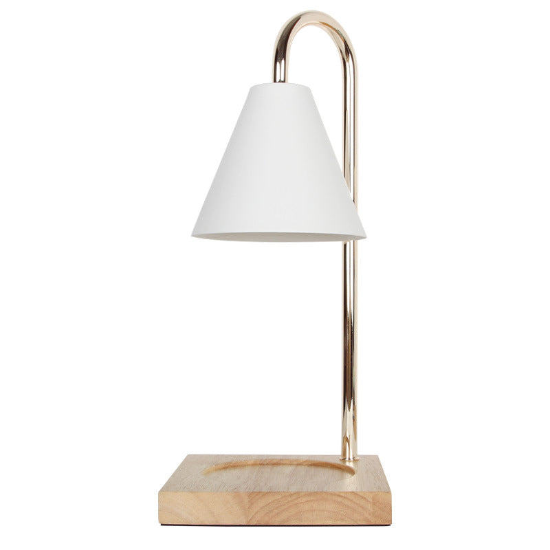 Metalen boog tafellamp moderne stijl kleurrijke single light tafel licht voor slaapkamer