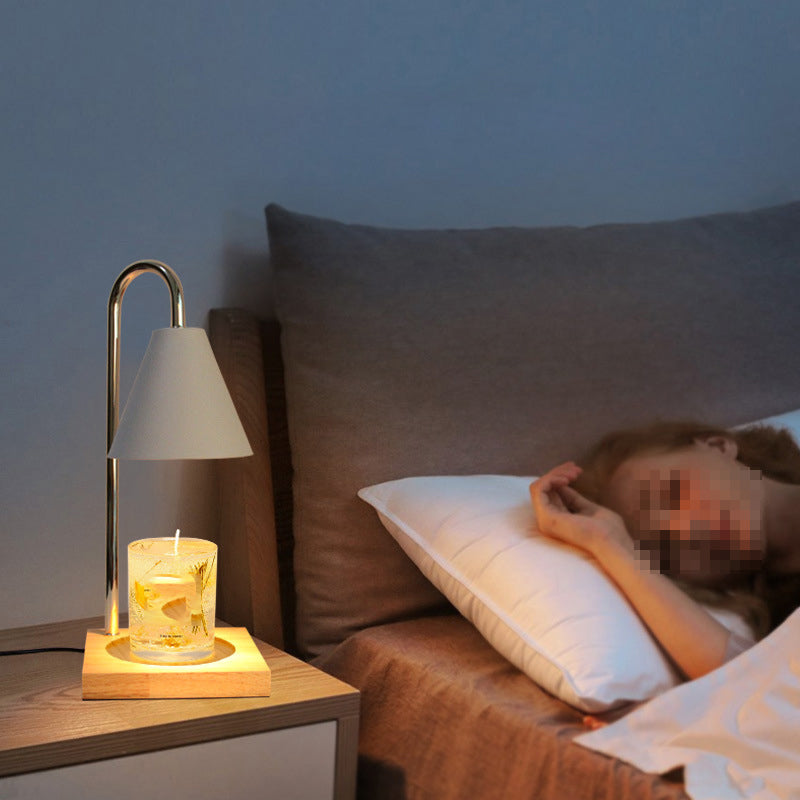 Metalen boog tafellamp moderne stijl kleurrijke single light tafel licht voor slaapkamer