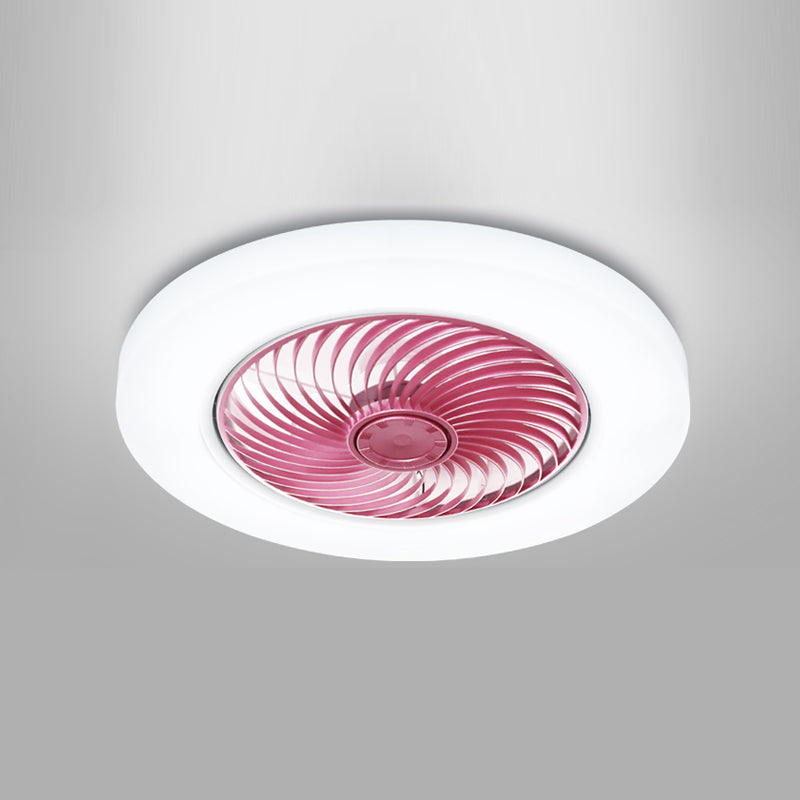 Runde Spülhalterendecke Lüfter Leicht minimalistisch Schlafzimmer Wohnzimmer Deckenmontage Licht