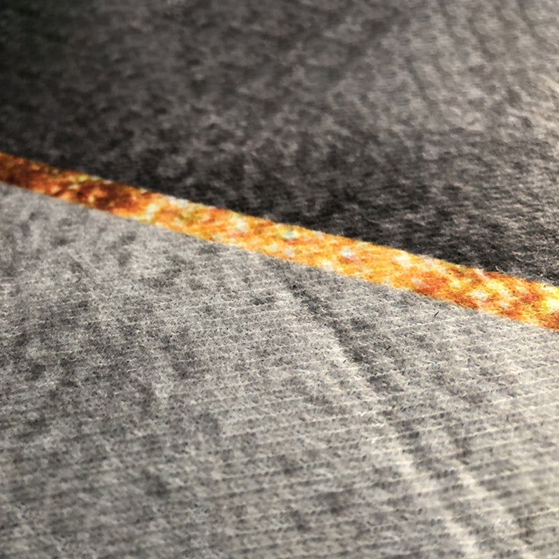 Gray Modern Rug Polyester Graphic Rug Non-Slip Backing Rug for Home Decor