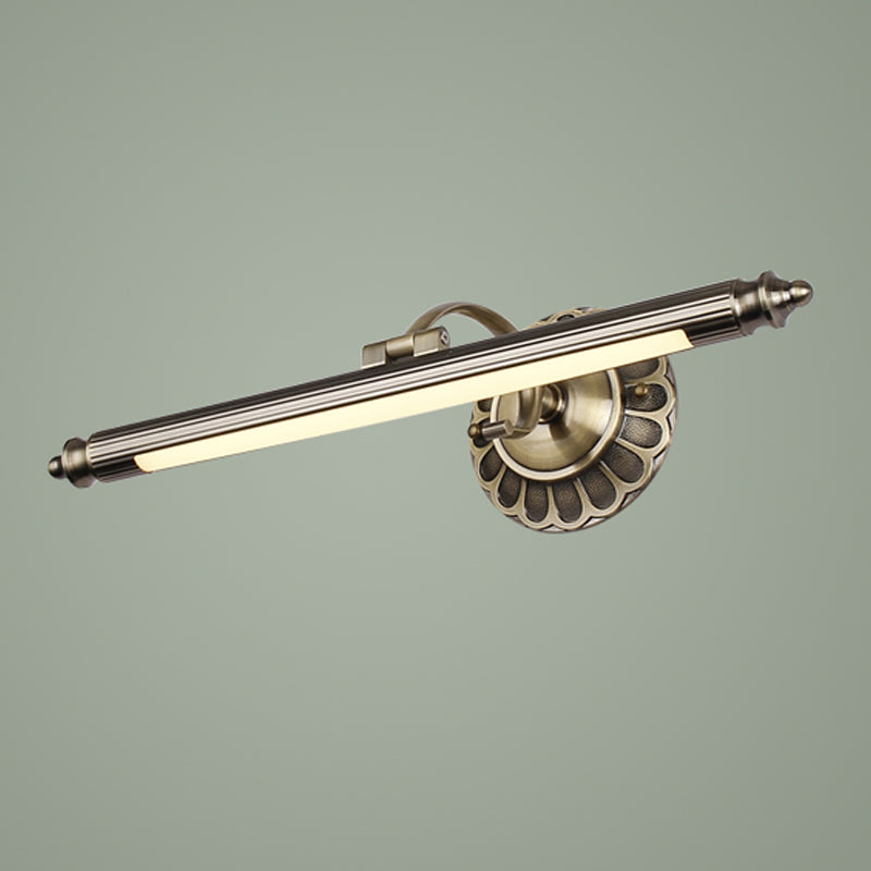 Éclairage de vanité linéaire métal