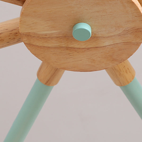 Modern Can Shape Branch Hanging Light Glass Multi Light Chandelier for Bedroom