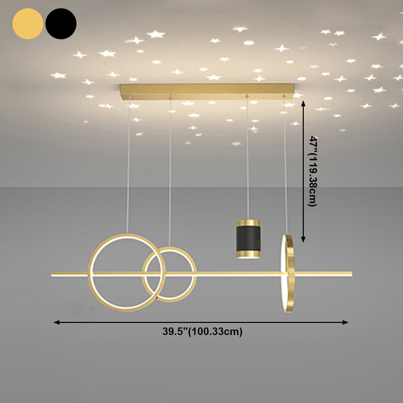 Dining de estilo moderno Luz de comedor de luz LED LIGHTURE COLLECHA