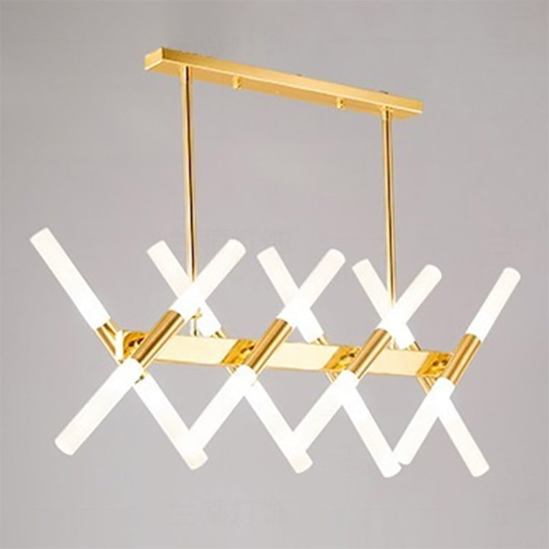 Modern Style LED Island Light Dining Room Simple Hanging Lamp Fixture