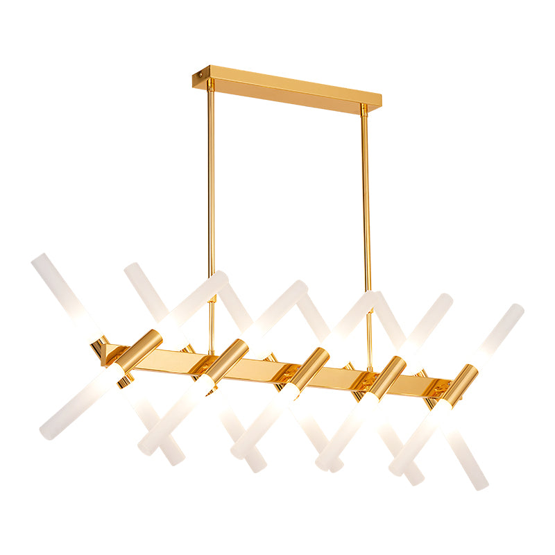 Modern Style LED Island Light Dining Room Simple Hanging Lamp Fixture