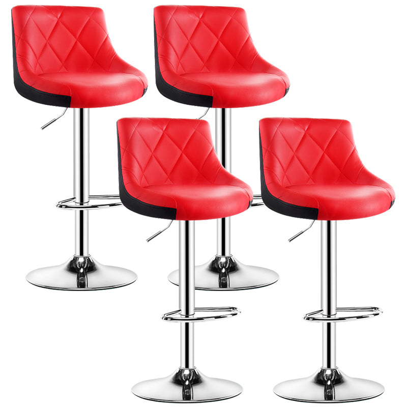 Indoor Rotating Lifting Barstool Nordic Leather Cushion Bar Stool
