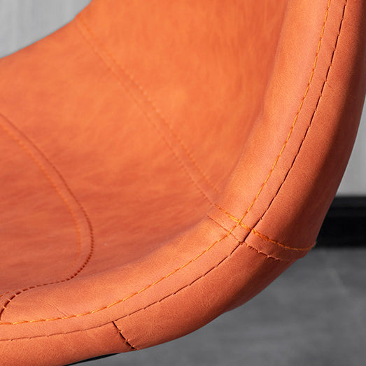 Rotation and Lifting Barstool Industrial Style Leather Seats Bar Stool for Bar Counter