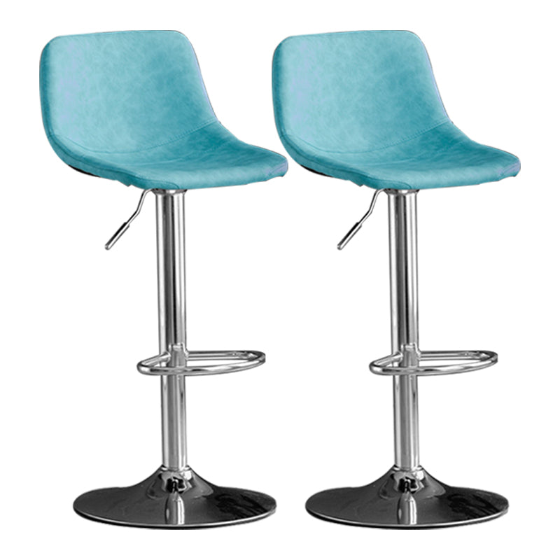 Rotation and Lifting Barstool Industrial Style Leather Seats Bar Stool for Bar Counter