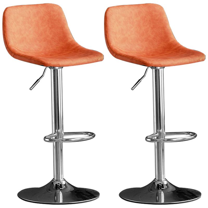 Rotation and Lifting Barstool Industrial Style Leather Seats Bar Stool for Bar Counter