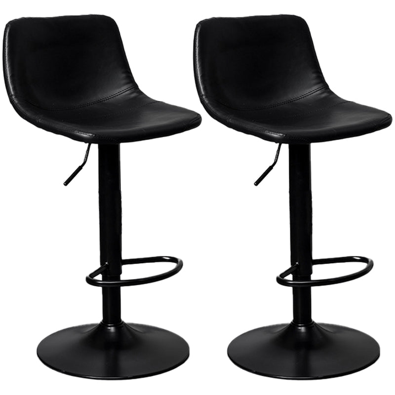 Rotation and Lifting Barstool Industrial Style Leather Seats Bar Stool for Bar Counter