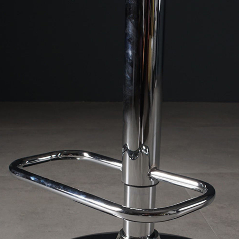 Modern Plastic Counter & Bar Stool Indoor Adjustable Height Footrest Stool