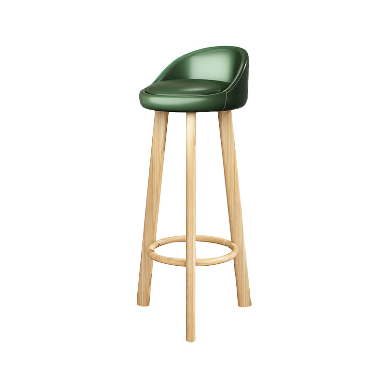Taburete de bar sin brazos con respaldo moderno, taburete de bar de acero para cajero con cojín