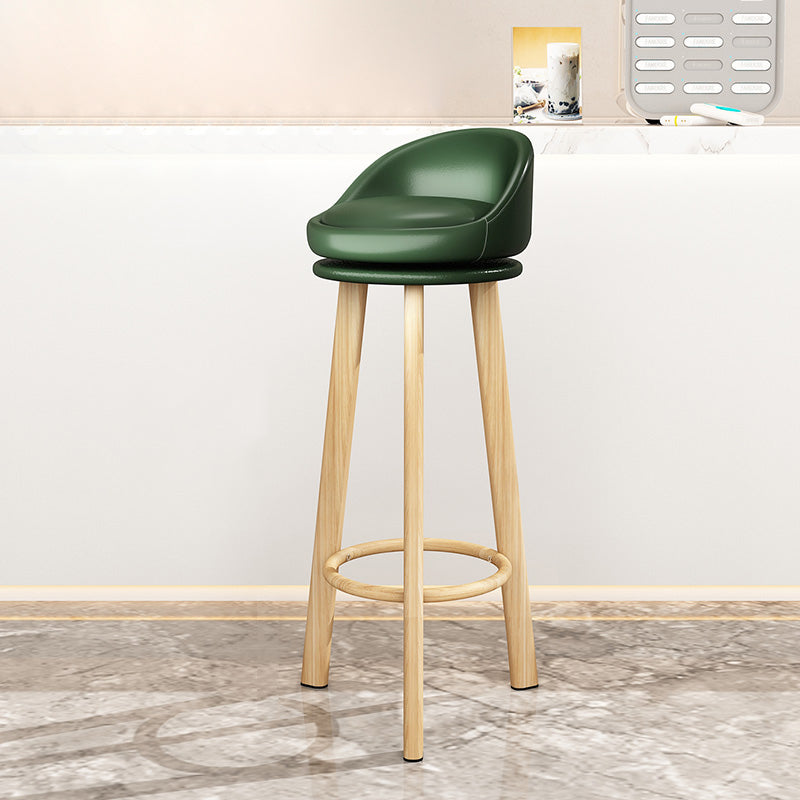 Taburete de bar sin brazos con respaldo moderno, taburete de bar de acero para cajero con cojín