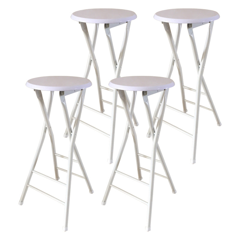 Taburete moderno de la sala de estar de acero de la sala de acero con reposapiés