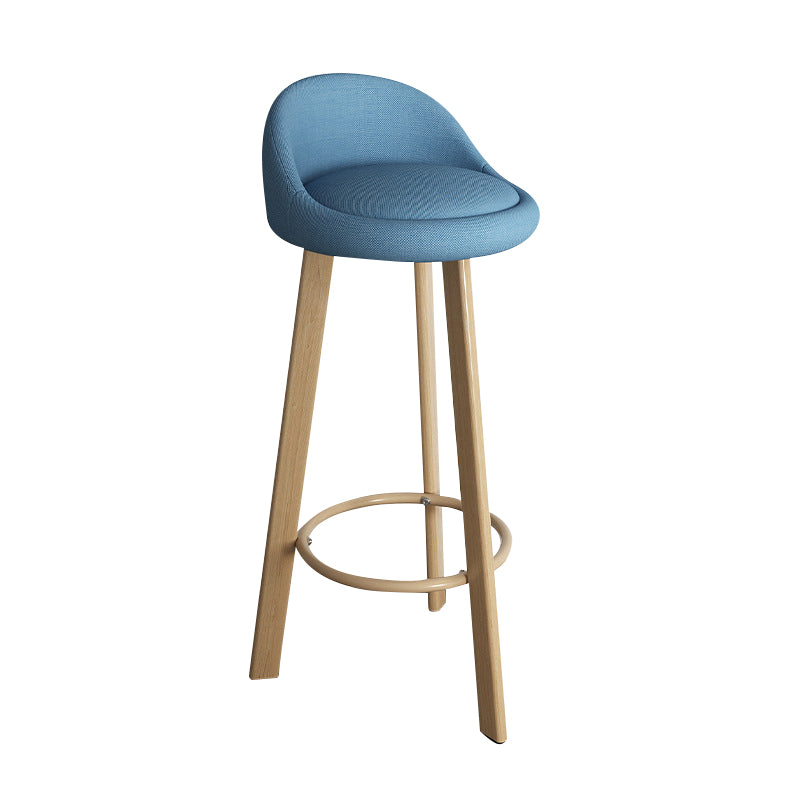 Sgabelli da bar per interni da 32,5 "in tessuto