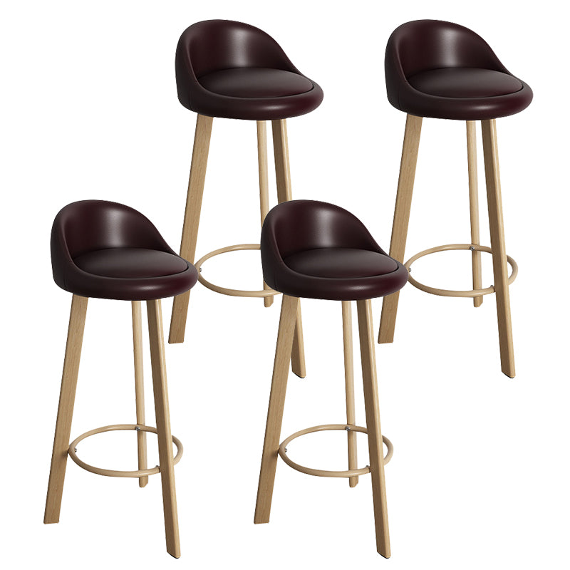 Sgabelli da bar per interni da 32,5 "in tessuto