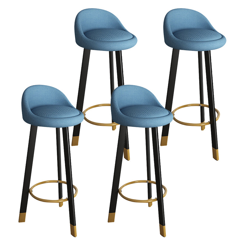 Sgabelli da bar per interni da 32,5 "in tessuto