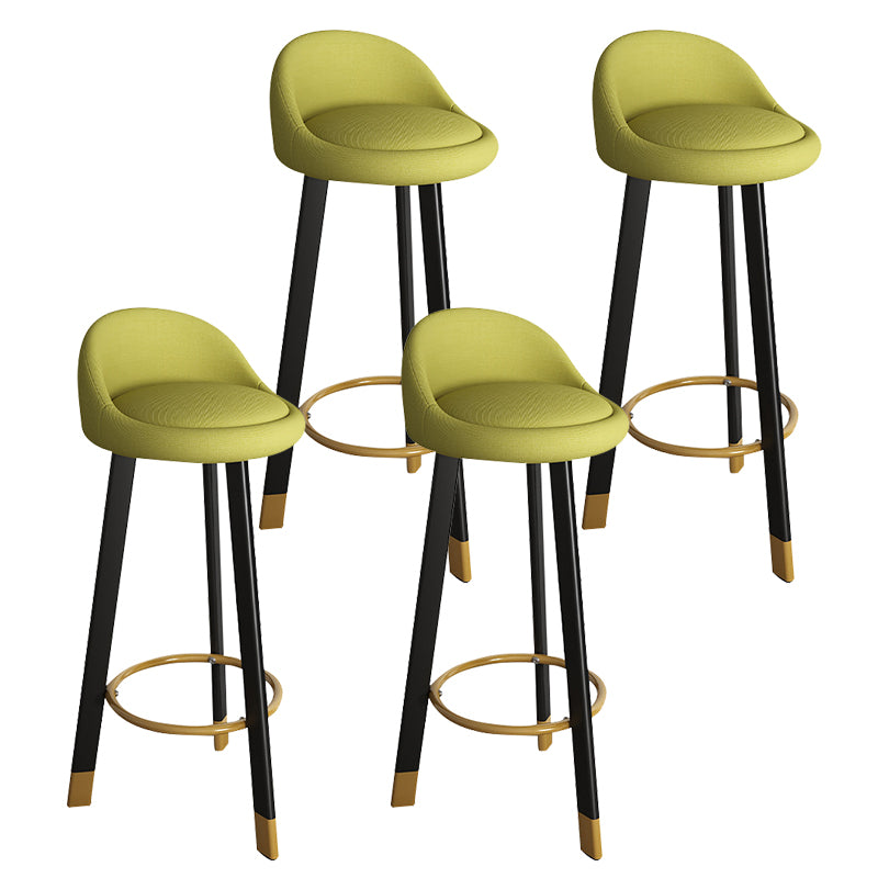 Sgabelli da bar per interni da 32,5 "in tessuto