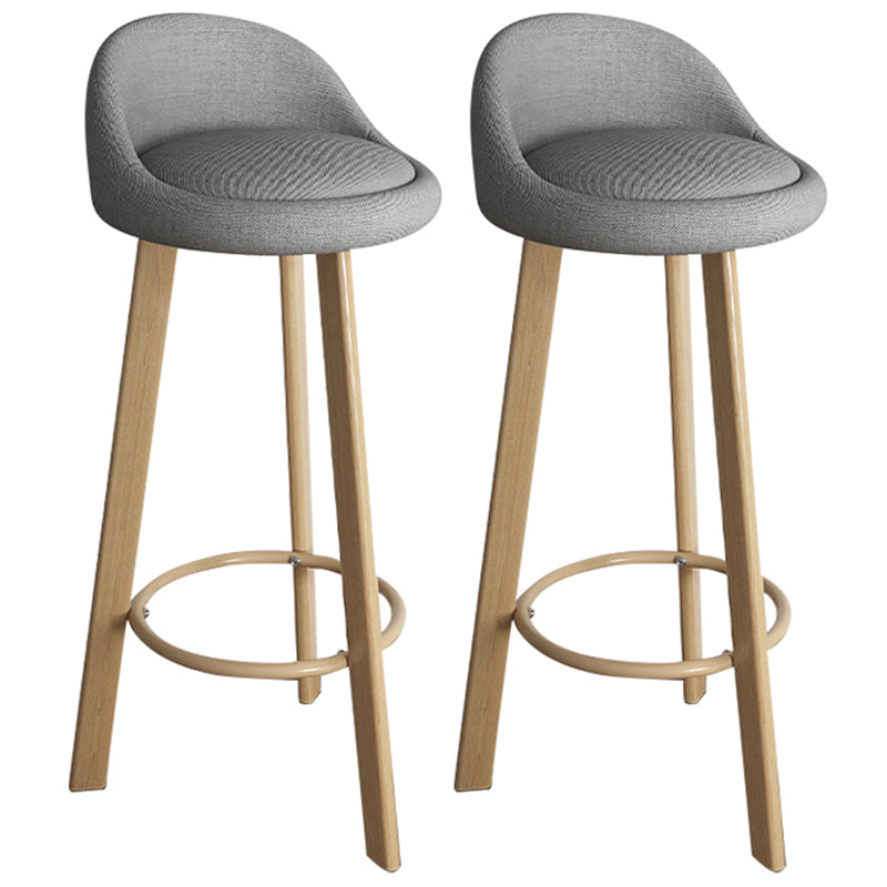 Sgabelli da bar per interni da 32,5 "in tessuto